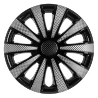 Колпак колесный Карат Super Black (карбон) R15 (к-кт 4 шт) STAR