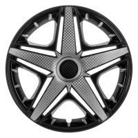 Колпак колісний NHL Super Black (карбон) R15 (к-кт 4шт) STAR
