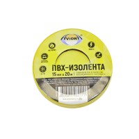 Ізолента L20M жовта (15 мм) AVIORA