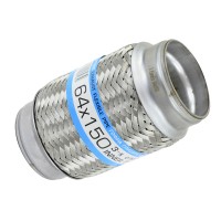 Гофра глушителя 64x150 (3-х слойная) EuroEx