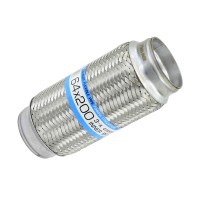Гофра глушника 64x200 (3-х шарова) EuroEx