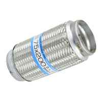 Гофра глушника 75x200 (3-х шарова) EuroEx