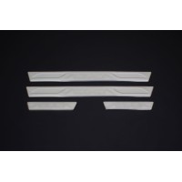 Накладки на пороги OmsaLine V2 (4 шт, нерж) для Fiat Tipo 2016- рр