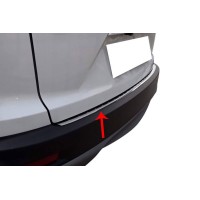 Накладка на задний бампер (нерж) для Honda CRV 2017-2022 гг