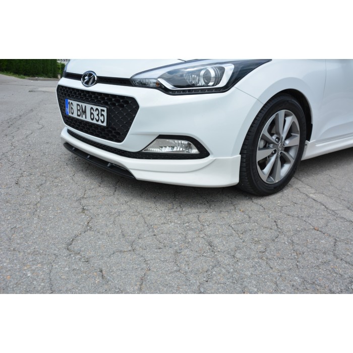 Передняя накладка Meliset (под покраску) для Hyundai I-20 2014-2020 гг