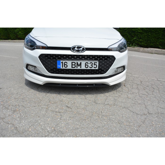 Передняя накладка Meliset (под покраску) для Hyundai I-20 2014-2020 гг