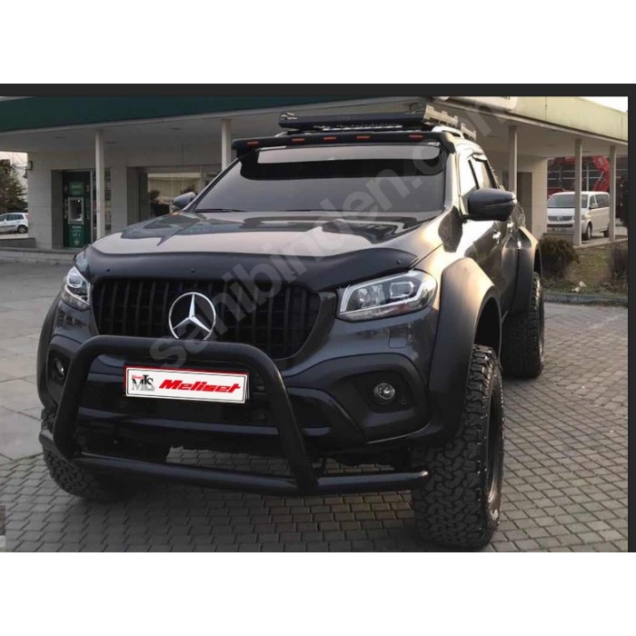 Спойлер лобового скла (V3, під фарбування) для Mercedes X class