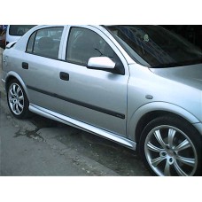 Бічні пороги Sedan (під фарбування) для Opel Astra G classic 1998-2012 рр