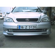 Передня нижня накладка Sedan (під фарбування) для Opel Astra G classic 1998-2012 рр