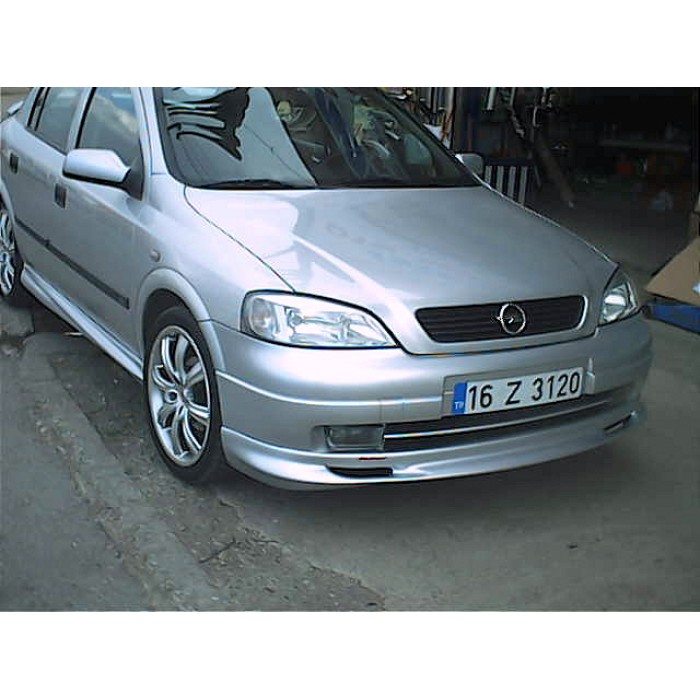 Передня нижня накладка Sedan (під фарбування) для Opel Astra G classic 1998-2012 рр