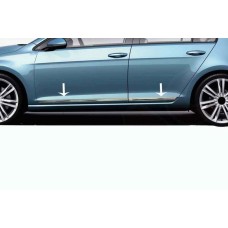 Молдинги дверей (4 шт, нерж) для Volkswagen Tiguan 2007-2016 рр