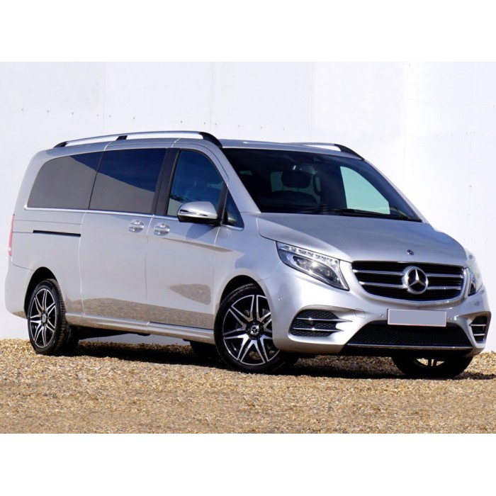 Бокові пороги AMG ExtraLong 1 зсувна дверка для Mercedes Vito / V-class W447 2014- рр