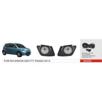 Комплект протитуманок для Daihatsu Sirion 2005- рр