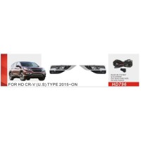 Противотуманки 2014-2016 US-type (галогенные) для Honda CRV
