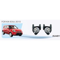 Противотуманки 08-11 (галогенні) для Kia Soul I 2008-2013 рр