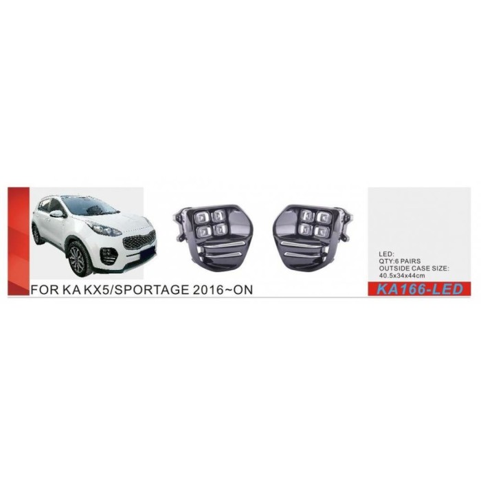 Противотуманки 2015-2018 (галогенные) для Kia Sportage