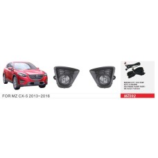 Противотуманки (2 шт, галогенні) для Mazda CX-5 2012-2017рр