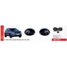 Протитуманки 2014-2016 (повний комплект) для Nissan Qashqai рр