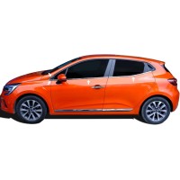 Нижняя окантовка окон (8 шт, нерж) для Renault Clio V 2019-2025гг