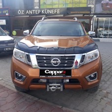 Дефлектор капота BAT-Style (EuroCap) для Nissan Navara/NP300 2016- рр