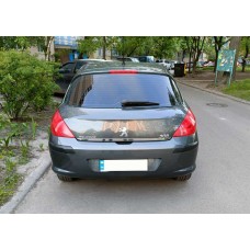 Кромка багажника (нерж.) для Peugeot 308 2007-2013 рр