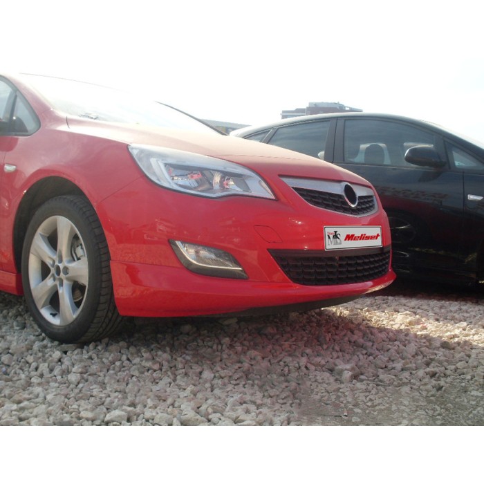 Передня нижня накладка 2010-2012 (під фарбування) для Opel Astra J рр