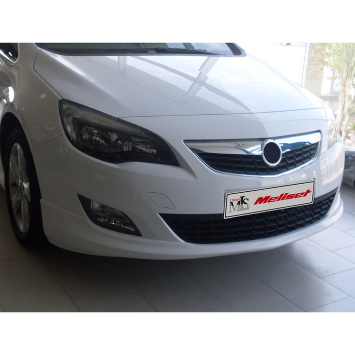 Передня нижня накладка 2010-2012 (під фарбування) для Opel Astra J рр