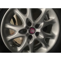 Ковпачки на диски V2 49/42.5 мм червоні(4 шт, 0735448759) для Тюнінг Fiat