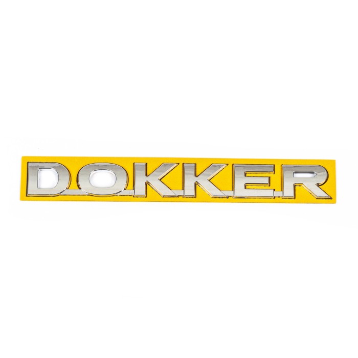 Напис Dokker для Renault Dokker 2013-2022 рр