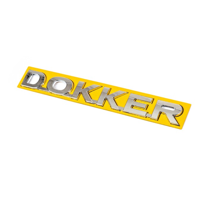 Напис Dokker для Renault Dokker 2013-2022 рр