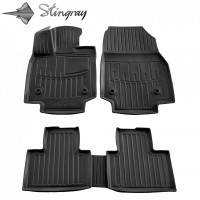 Килимки Stingray 3D (5 шт, поліуретан) для Lexus RX 2022- рр