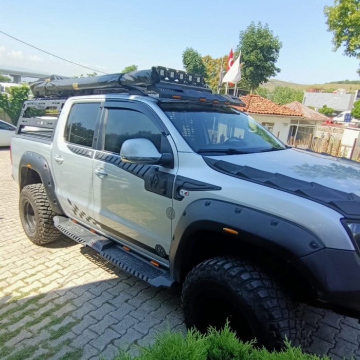 Верхние молдинги дверей (6 шт, ABS) для Volkswagen Amarok 2010-2022 гг