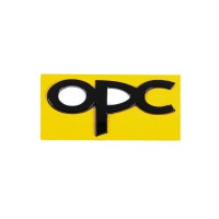 Эмблема OPC 36мм на 85 мм (Черный) для Тюнинг Opel