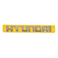 Надпись Hyundai (130 мм на 20мм) для Hyundai Accent 2006-2010 гг
