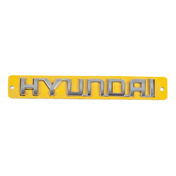 Напис Hyundai (130 мм на 20мм) для Hyundai Accent 2006-2010 рр