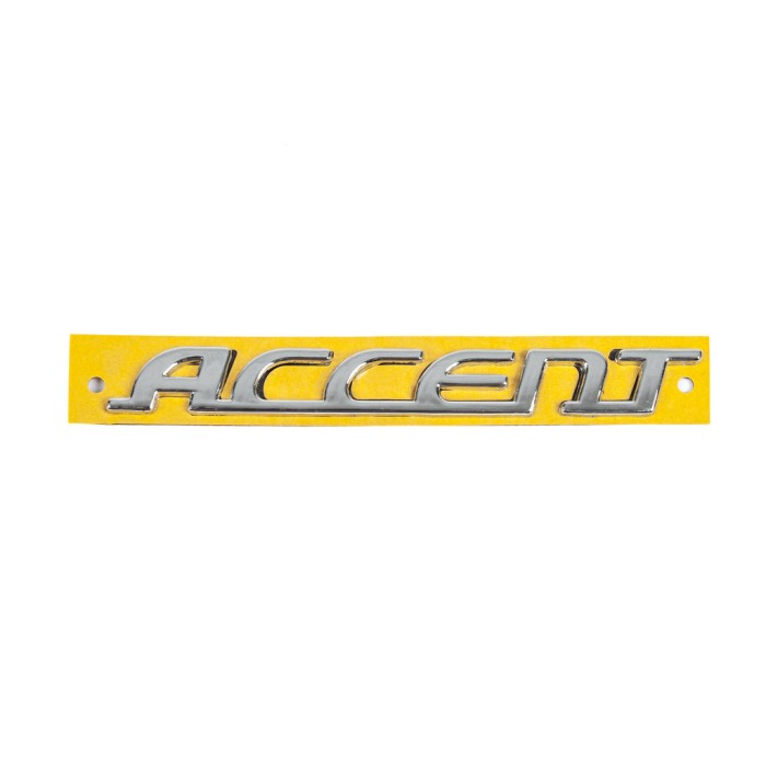 Напис Accent (155мм на 18мм) для Hyundai Accent 2006-2010 рр