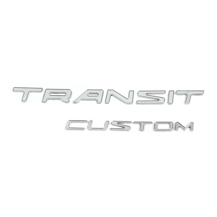 Напис Transit Custom (270 на 50 мм) для Ford Custom 2013-2022 рр