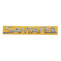 Надпись SantaFe (210мм на 30мм) для Hyundai Santa Fe 3 2012-2018 гг