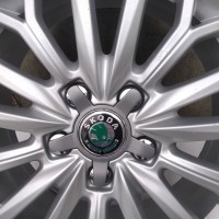 Наклейки на диски 56мм J1009 (4 шт) для Тюнинг Skoda
