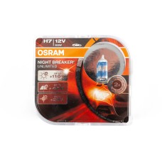 Лампа головного світла Osram H7 55W Night Breaker Unlimited 64210NBU