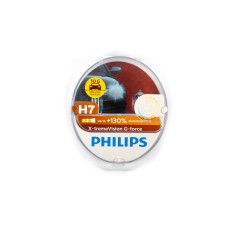 Лампа головного світла Philips H7 55W 12972XVG X-treme Vision G-Force -2025130%