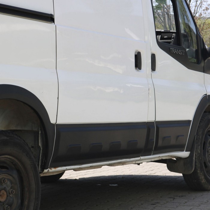 Молдинг двері EuroCap (6 шт, ABS, коротка база) для Ford Transit 2000-2014 рр