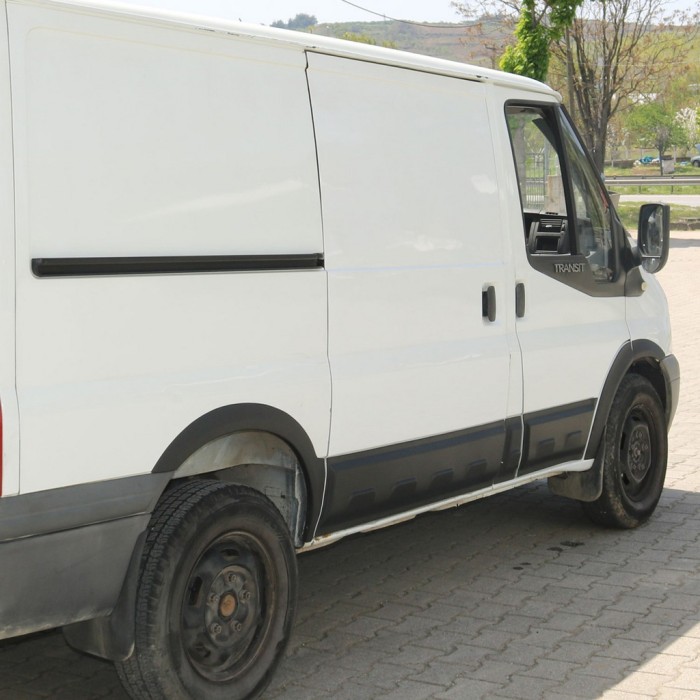 Молдинг двері EuroCap (6 шт, ABS, коротка база) для Ford Transit 2000-2014 рр