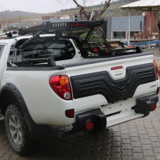 Пластиковая накладка на крышку багажника для Mitsubishi L200 2006-2015 гг