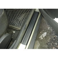Накладки на внутрішні пороги EuroCap (4 шт, ABS) для Renault Duster 2008-2017 рр