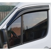 Ветровики (2 шт, EuroCap) для Mercedes Sprinter W906 2006-2018 гг