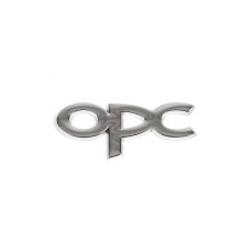 Металевий шильдик на багажник OPC (Хром) для Тюнінг Opel