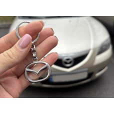 Металічний брелок з логотипом Mazda для Тюнінг Mazda