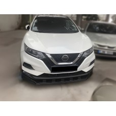 Передня лип накладка 2017-2021 (ABS) для Nissan Qashqai рр