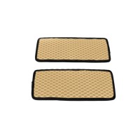 Поліуретанові килимки на пороги (2 шт, EVA, Бежевий) для Peugeot Boxer 2006-2025 рр